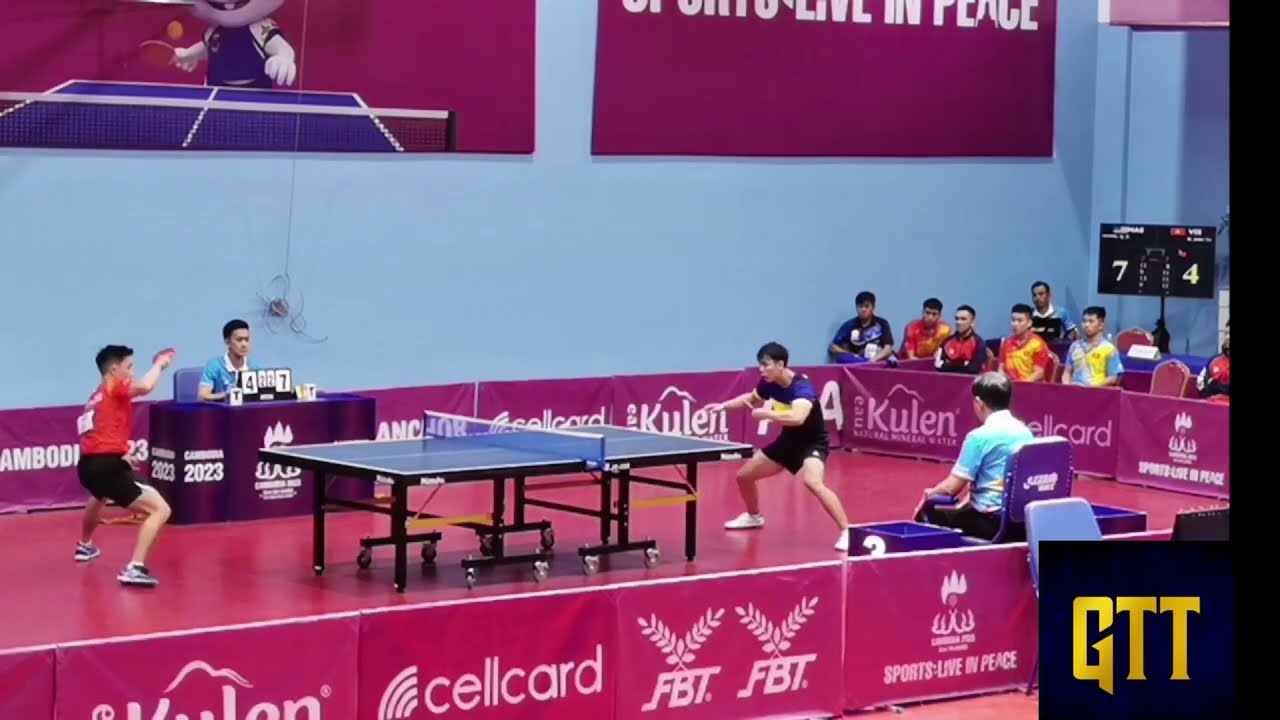 Wong Qi Shen (MAS) Vs Nguyen Anh Tu (VIE) | 32nd Sea Games Cambodia 2023 | Men's Team Semi Finals