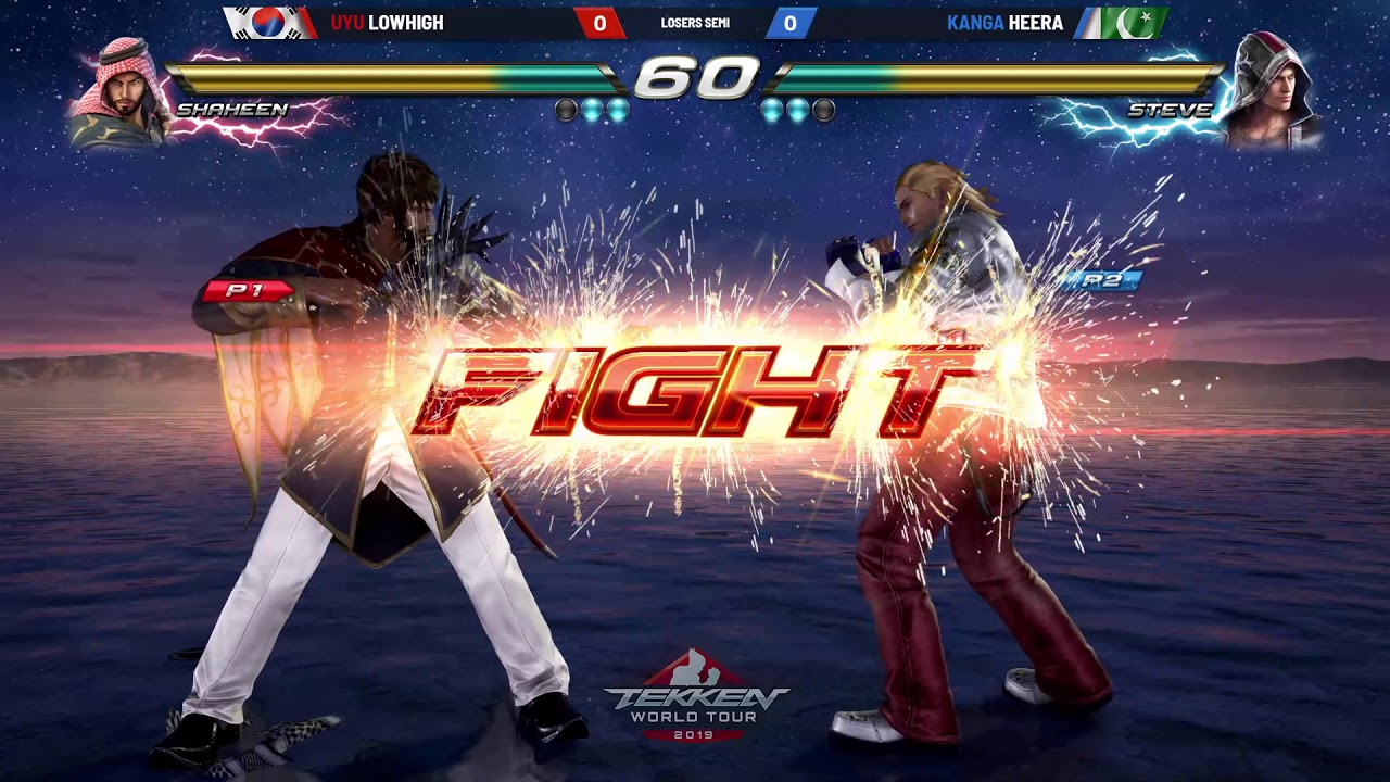 Tekken 7: UYU | LowHigh vs. Kanga | Heera - Rox N Roll Dubai 2019 - Top 8