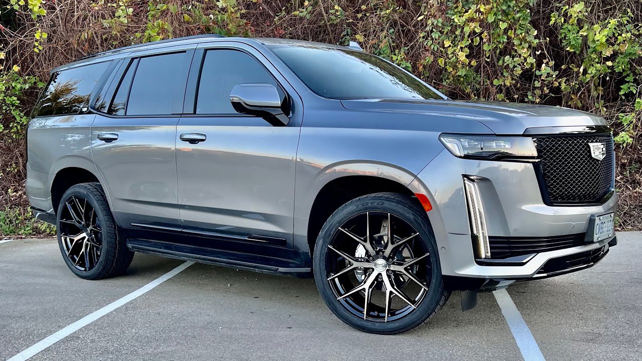 Upgrading my Escalades stance with a 24” Vossen fitment / buyers guide for GM  6 Lug Pattern SUV’s