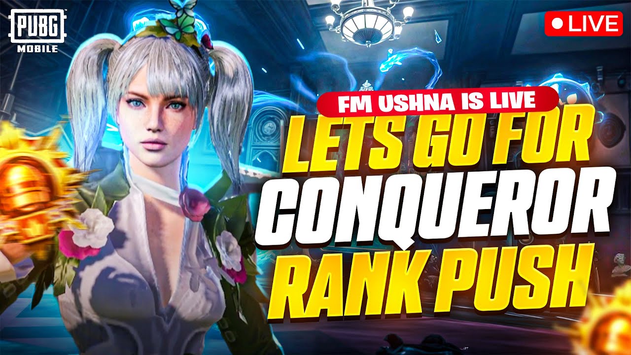 FM Ushna Is Back Pubg Mobile Live Stream - FM Ushna YT - PUBG MOBILE
