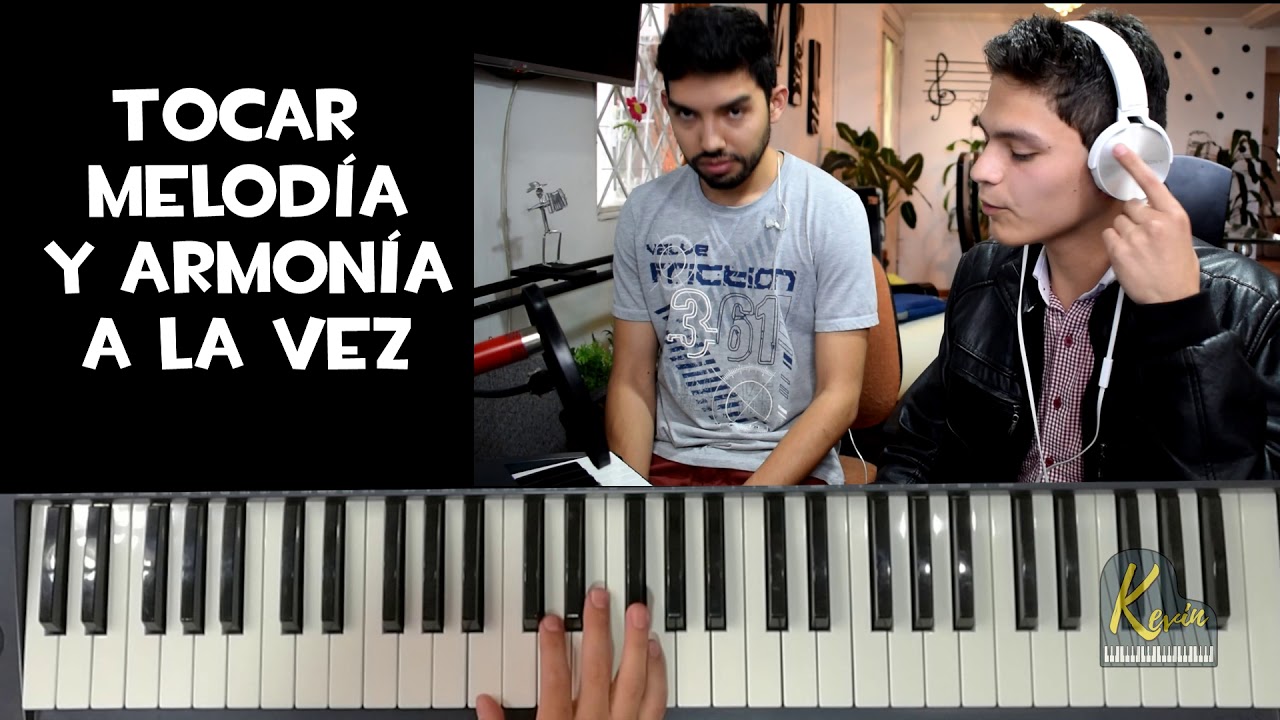Tocar la MELODÍA y ARMONÍA a la vez | PIANO | con Juan Pablo Cosme