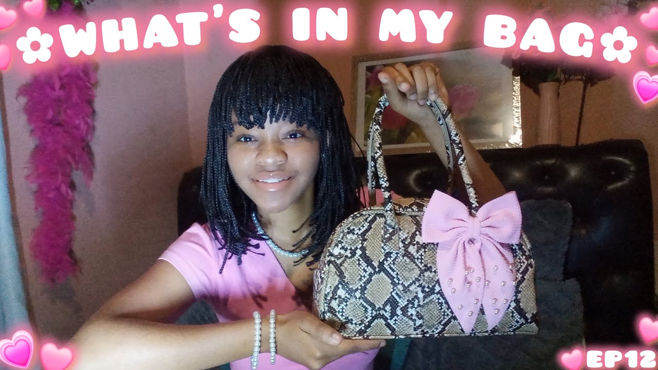 WHAT'S IN MY BAG |EP12| SOUTH AFRICAN YOUTUBER