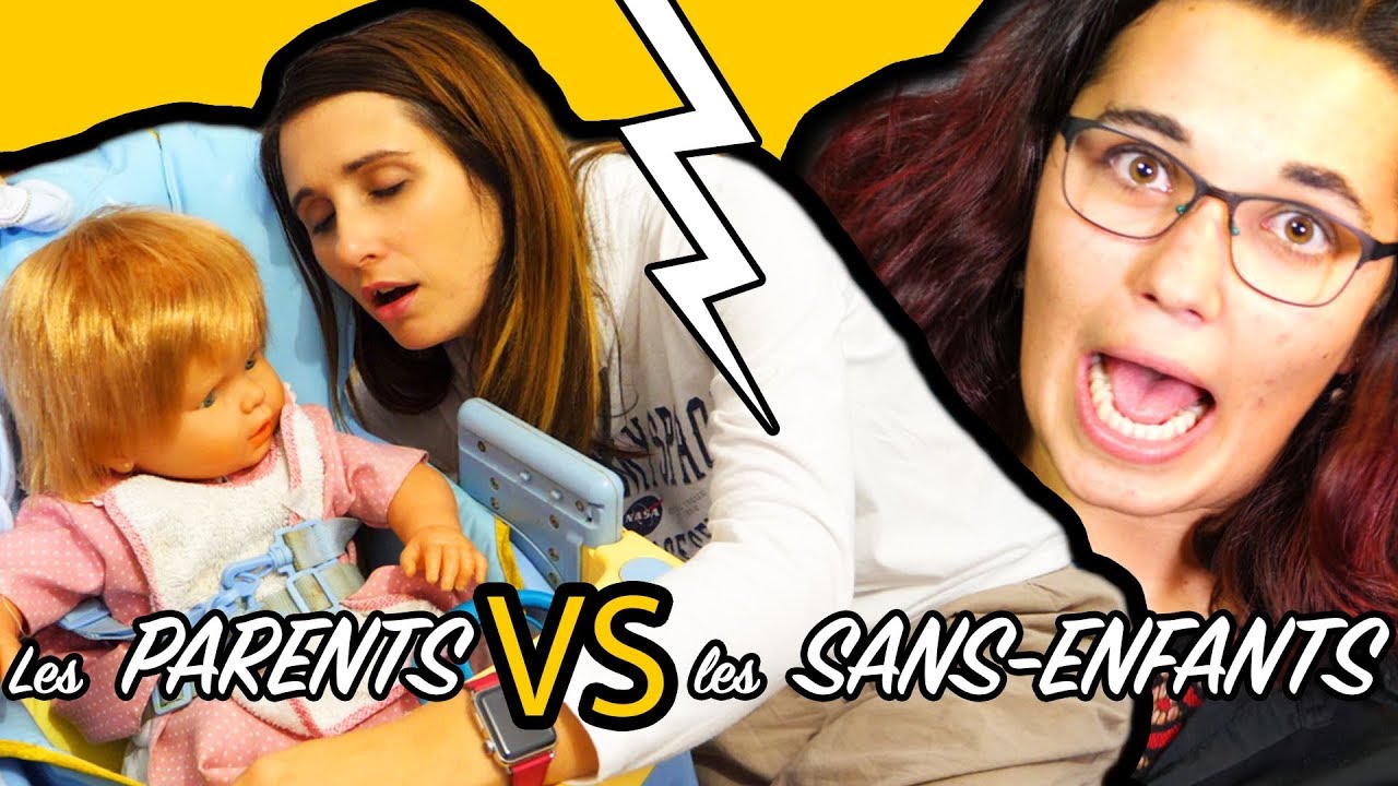 Les PARENTS vs les GENS SANS ENFANTS! Angie Crazy Série
