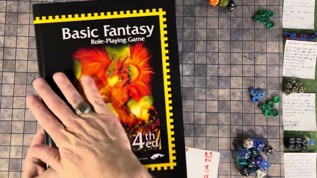 Соло One Shot Dungeon Delves Эпизод 1: Базовая фэнтезийная RPG.