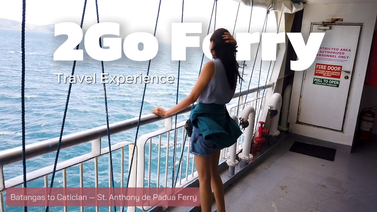 This is the cheapest way to Boracay  🚢  2Go Travel Ferry Experience fr Batangas to Caticlan