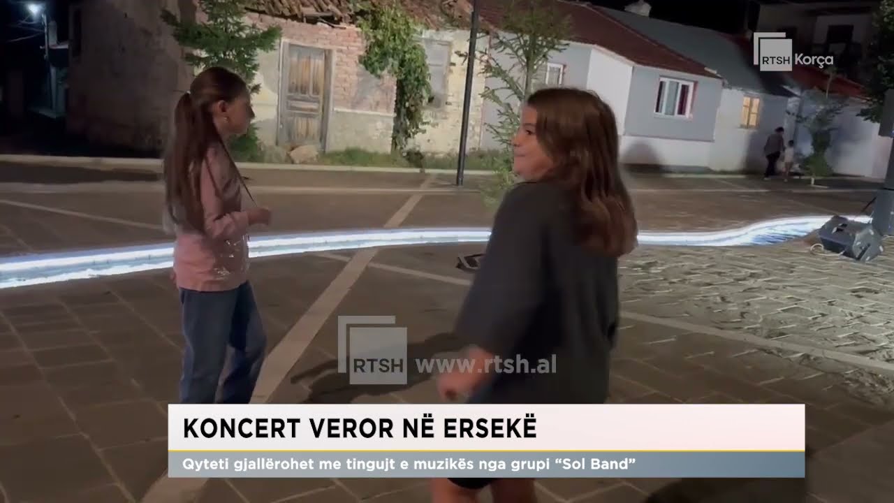 Koncert veror në Ersekë/ Qyteti gjallërohet me tingujt e muzikës nga grupi “Sol Band”