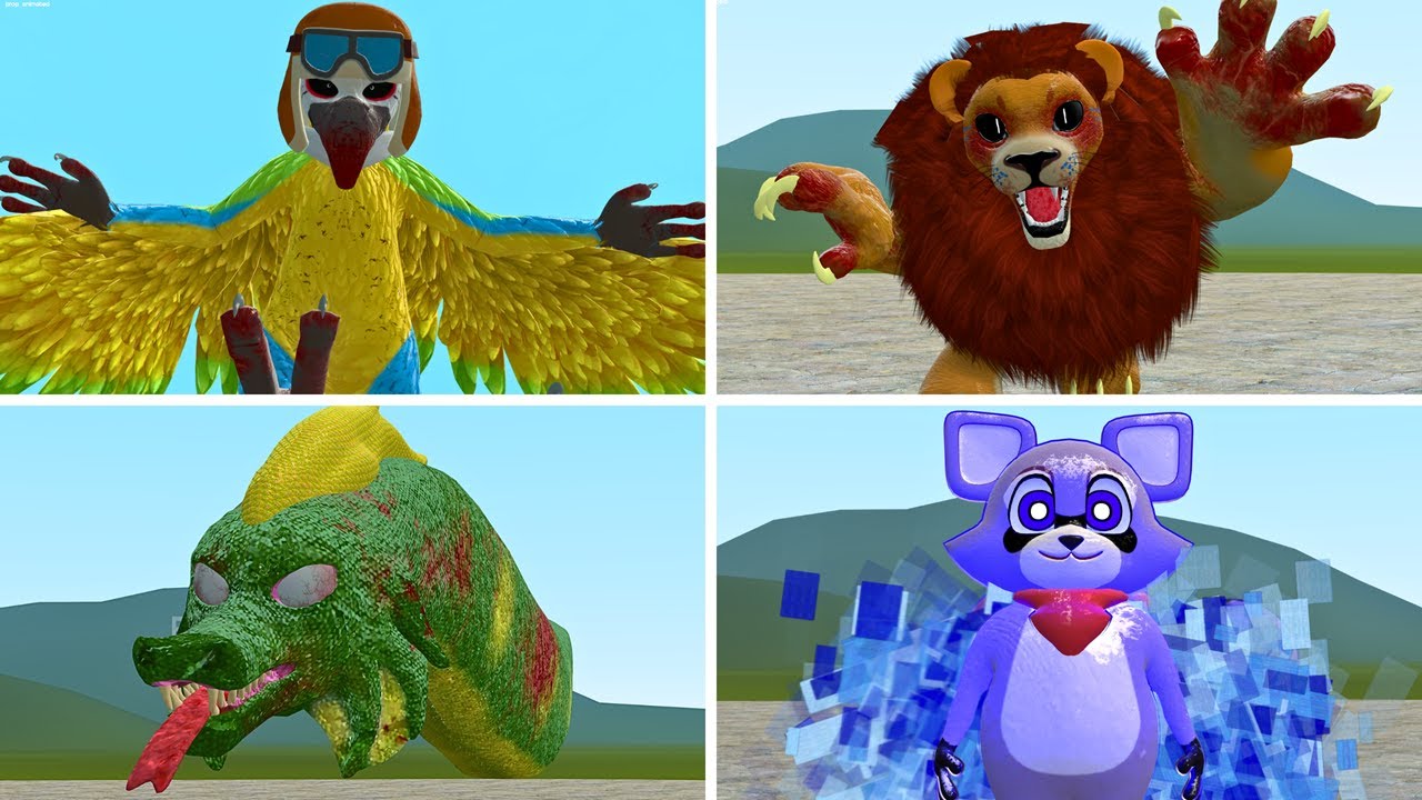 I Found All Indigo Park: Chapter 1 Monsters In Garry's Mod