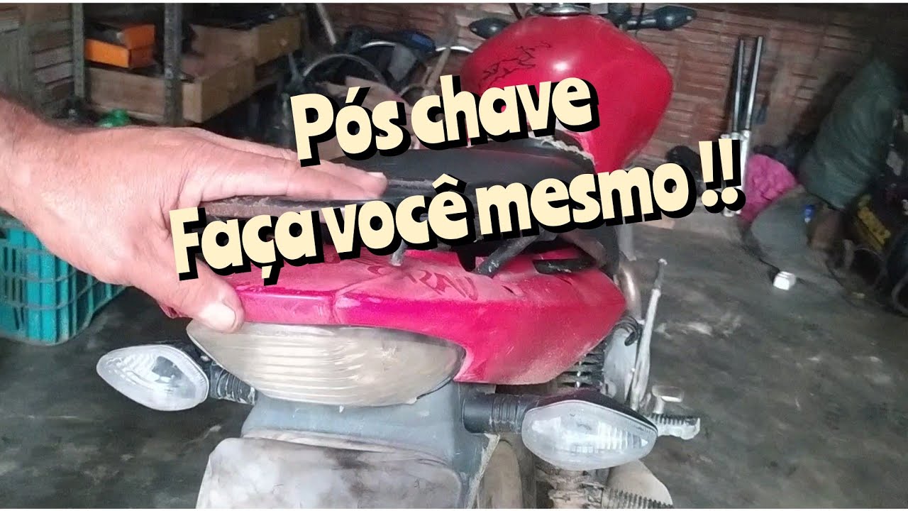 COMO FAZER PÓS CHAVE NA LANTERNA TRASEIRA DA MOTO