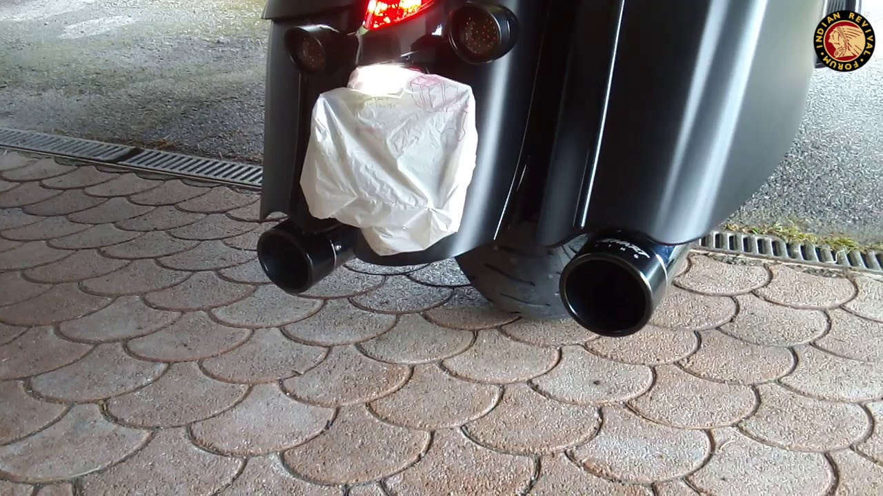 Indian Springfield pots Rinehart Racing Exhaust