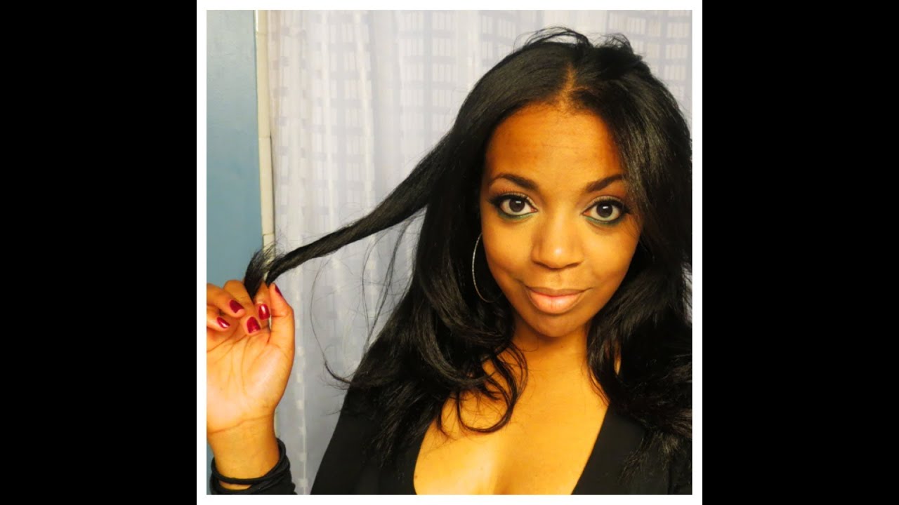 Straightening My Natural Hair