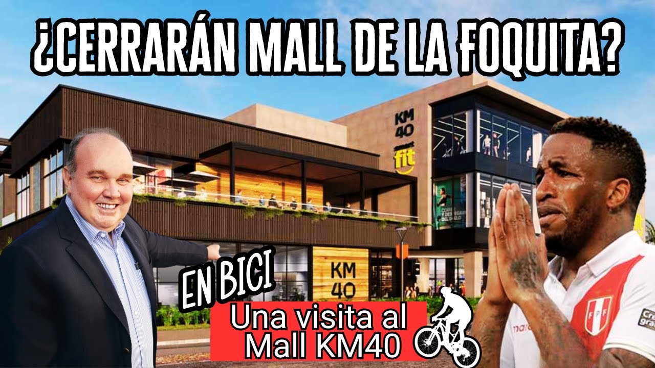 Cerrarán Mall de la Foquita❓😨Visita al Mall KM 40 en Bici🚴‍♀️