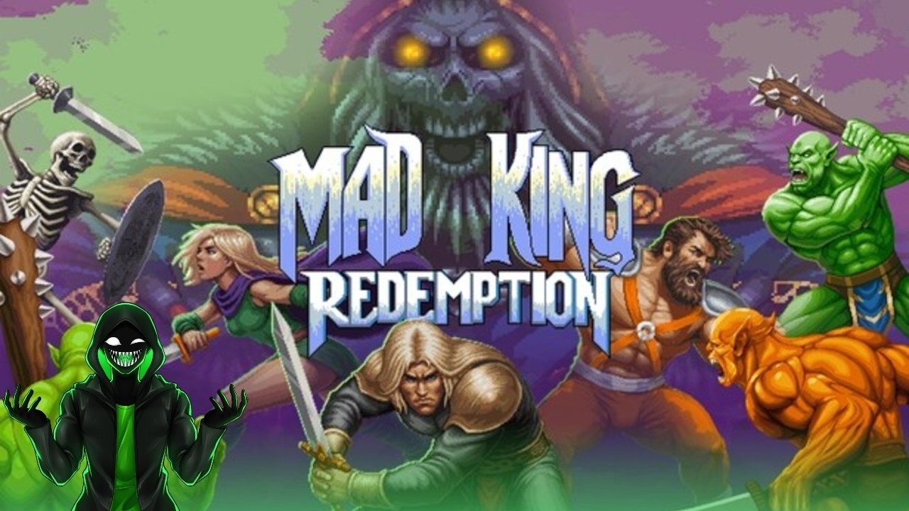 A MetroVania Golden Axe But With Heavy Metal - Mad King Redemption (Demo)