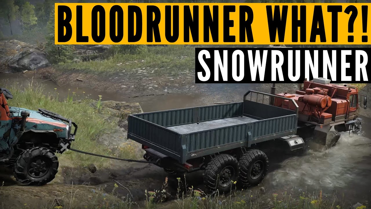 The SnowRunner SEQUEL speculation saga (BLOODRUNNER what?!)