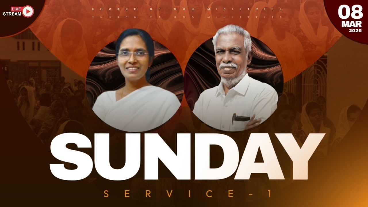 LIVE || SUNDAY SERVICE  - 01  || 8th MARCH  2026