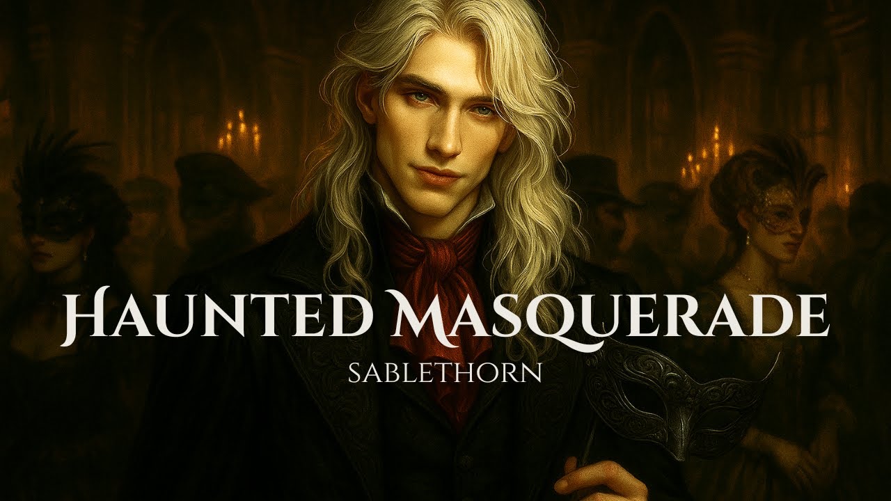 Haunted Masquerade | DARK VAMPIRE WALTZ | Gothic Ballroom Lyric Video – Sablethorn