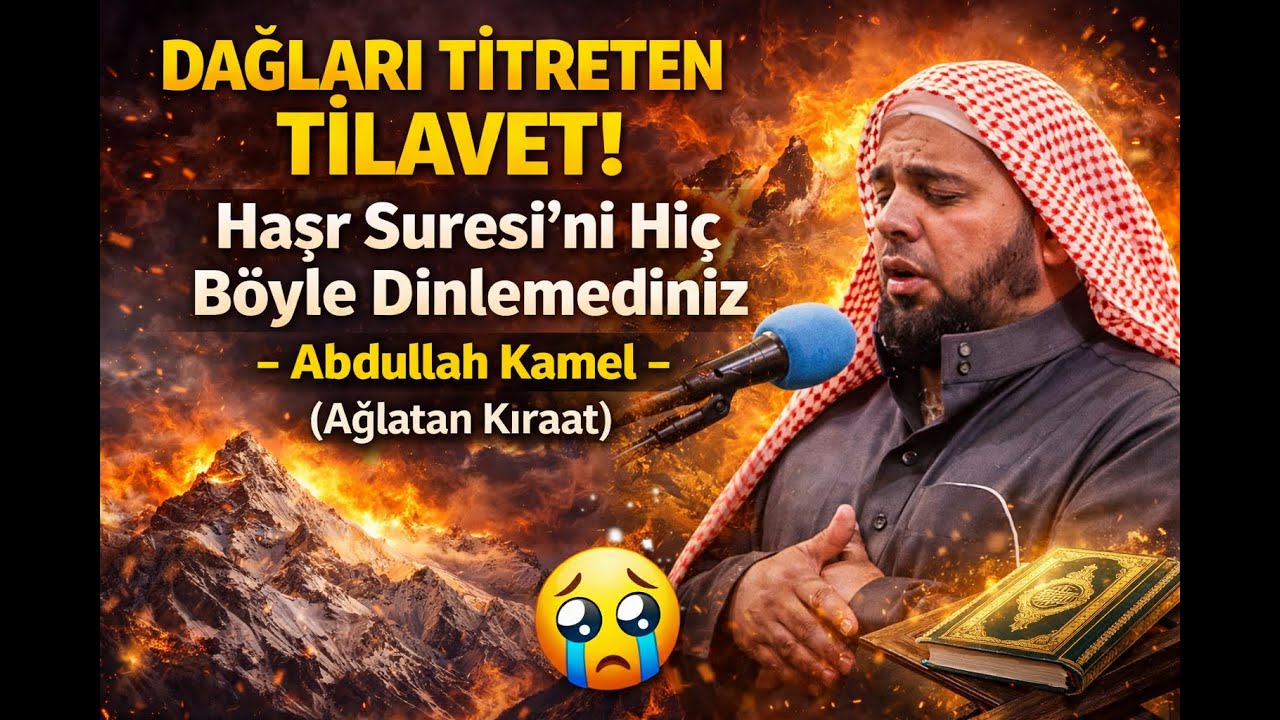 DAĞLARI TİTRETEN TİLAVET! Haşr Suresi'ni Hiç Böyle Dinlemediniz - Abdullah Kamel (Ağlatan Kıraat)