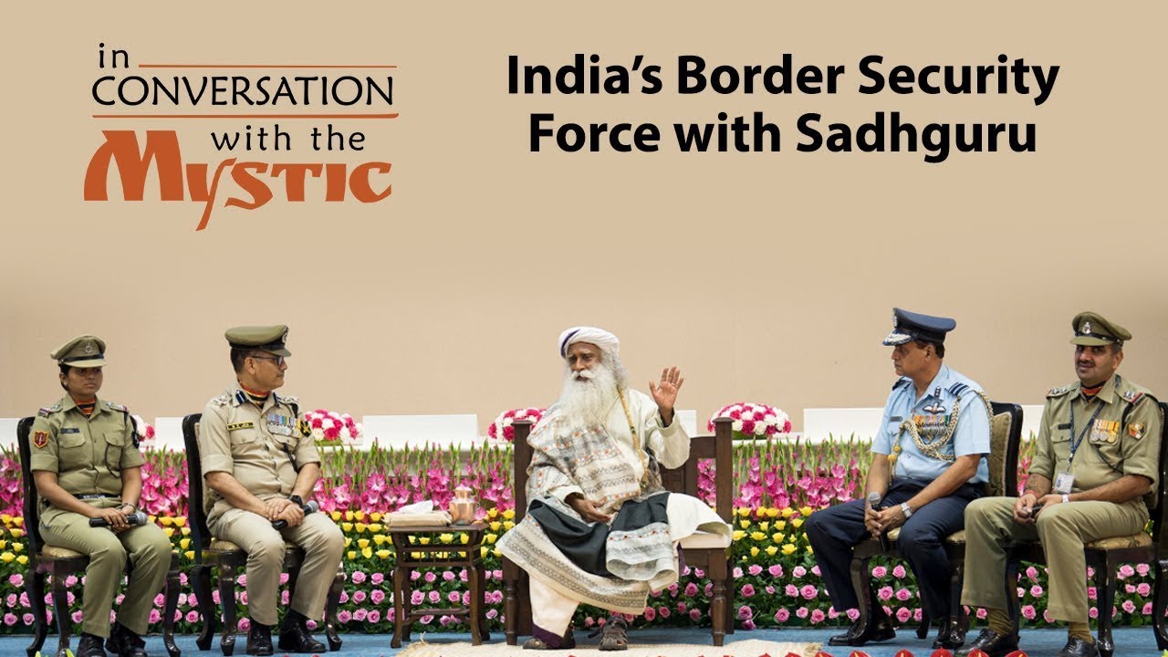India's BSF Officers in Conversation with Sadhguru
