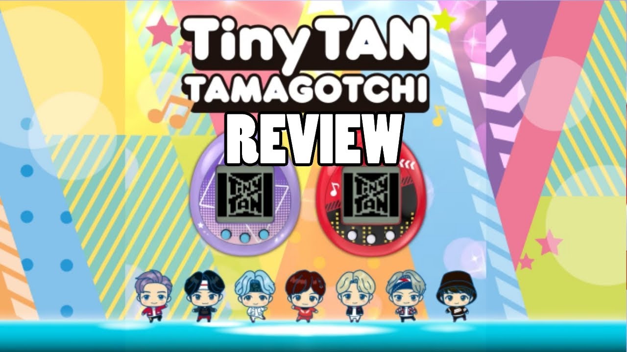 TinyTAN Tamagotchi Nano Review and Gameplay (BTS Collaboration)