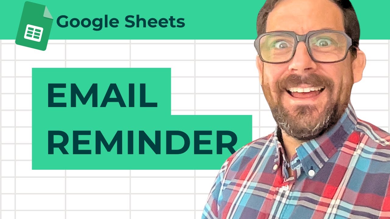 Simple Daily Reminder Email in Google Sheets