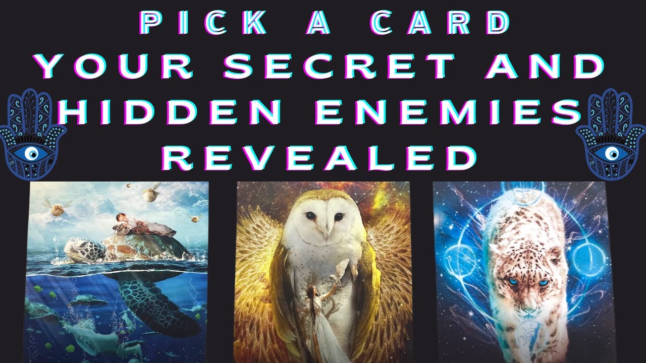 🧿Pick A Card🧿 Who Are Your Secret Enemies? What is Hidden From You? Protection Timeless Tarot