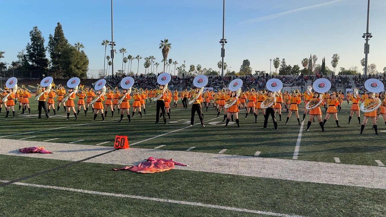 Kyoto Tachibana Marching Band - Tournament of Roses Bandfest - December 30, 2024