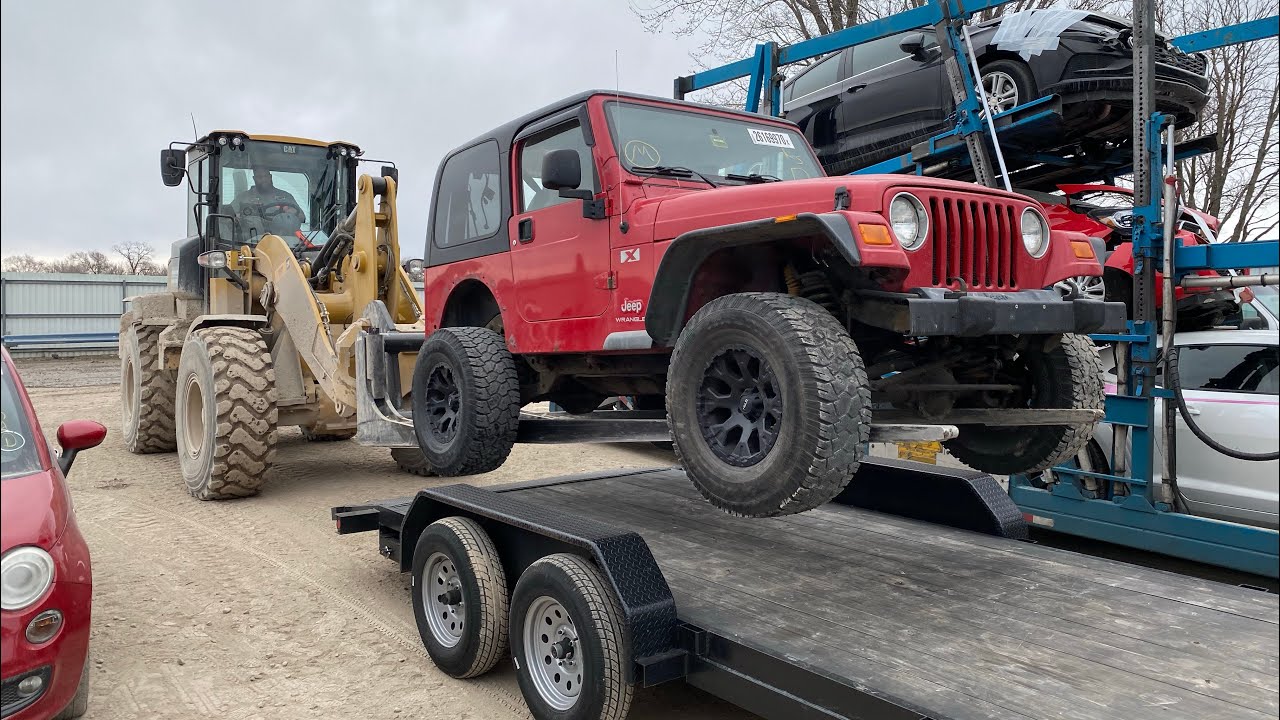 Rebuilding A 2004 Jeep Wrangler TJ Part 1