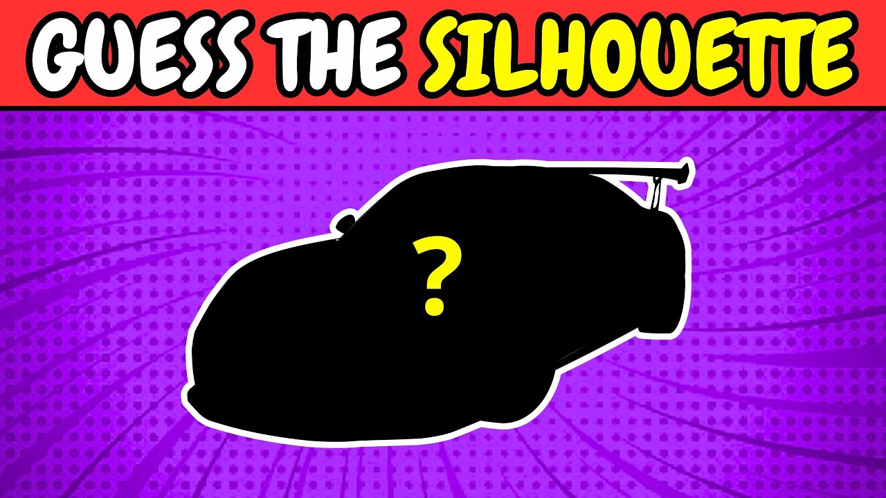 Guess the Object by Silhouette 🔍🖤 | Can You Identify Them All?