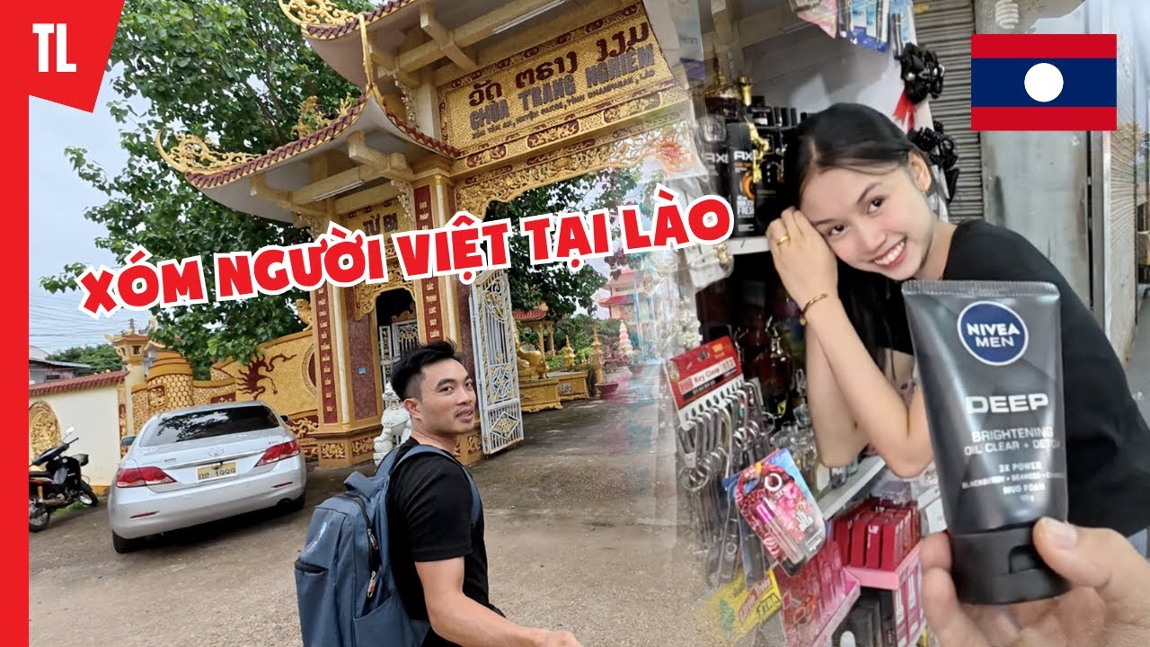 Xóm người Việt Tân An lâu đời trên đất Lào | Du lịch Lào