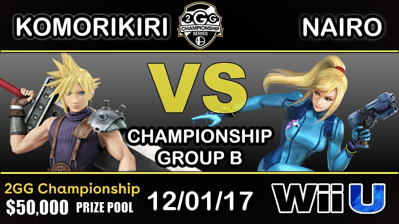 2GGC - 2GG | komorikiri (Cloud) Vs. NRG | Nairo (Zero Suit) Group B - Championship