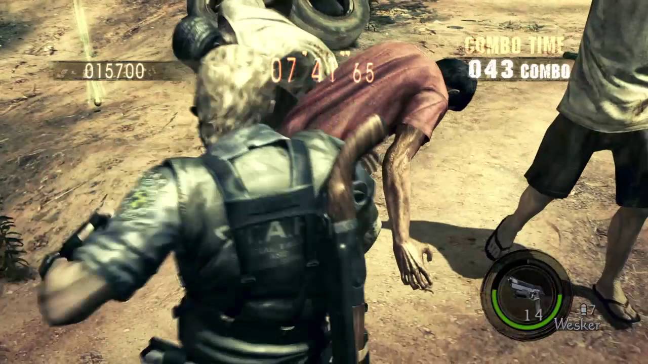 Resident Evil 5 The Mercenaries United PA Solo 870k (Wesker Stars)