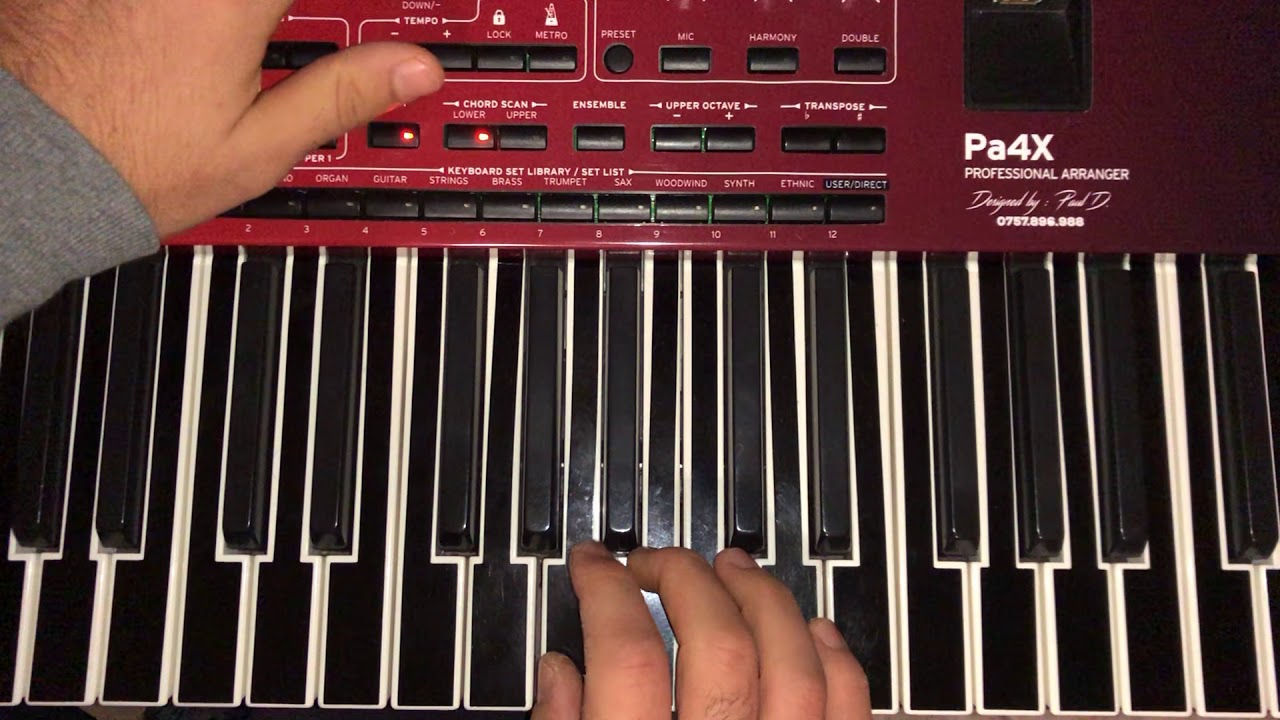 Tutorial Manea veche🎹 &icirc;ncepători - (stil Taraful Rutenilor )