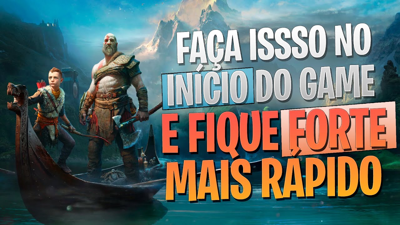 God of War: As MELHORES dicas para ficar FORTE mais R&Aacute;PIDO no GAME - Guia /Tutorial #godofwar #gow