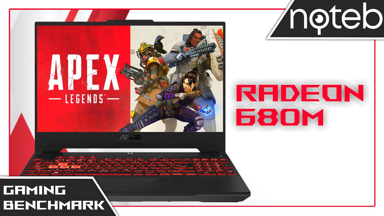 Asus TUF A15 (2022) - Apex Legends Gameplay Test [ Radeon 680M ]
