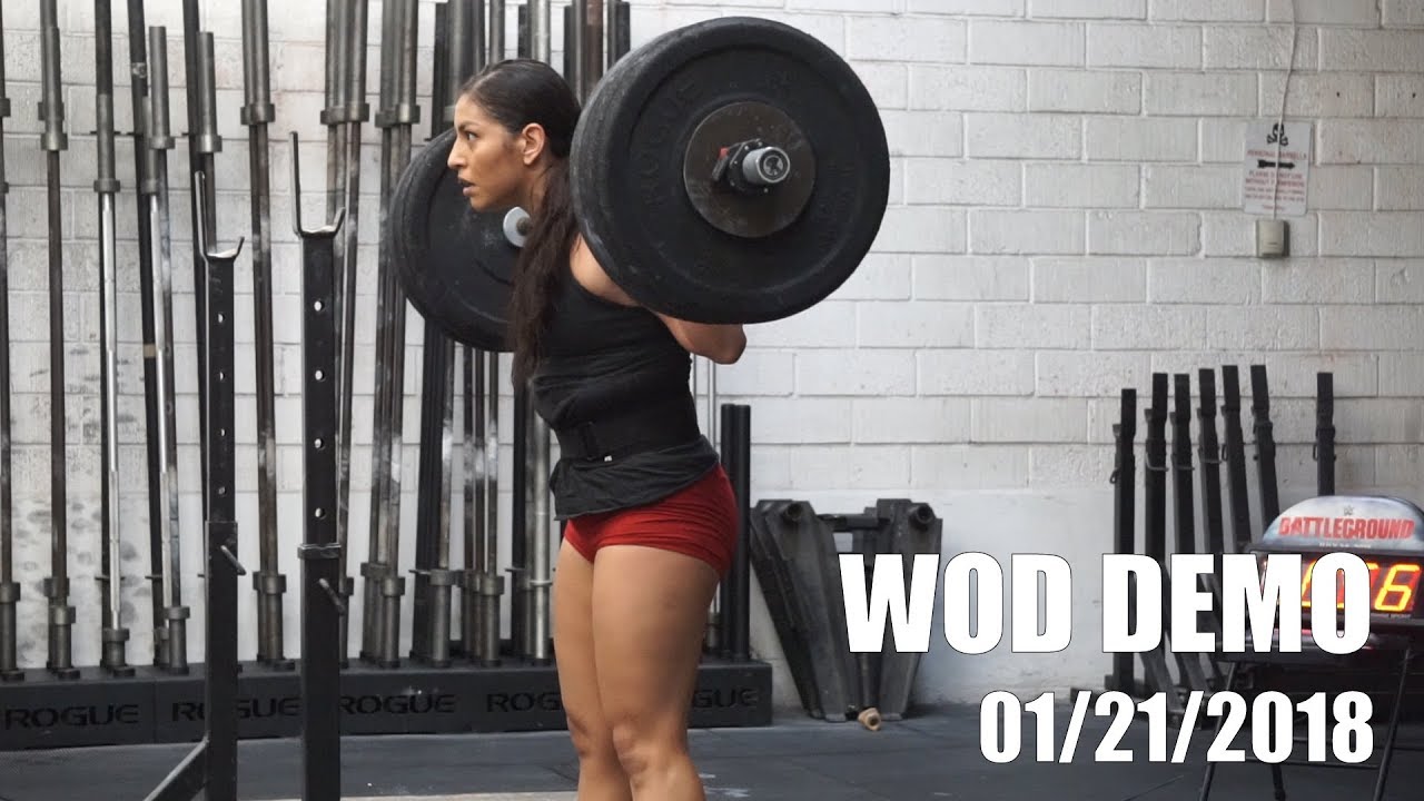 Wod Demo - Heavy Squat Row Complex (Paradiso CrossFit)