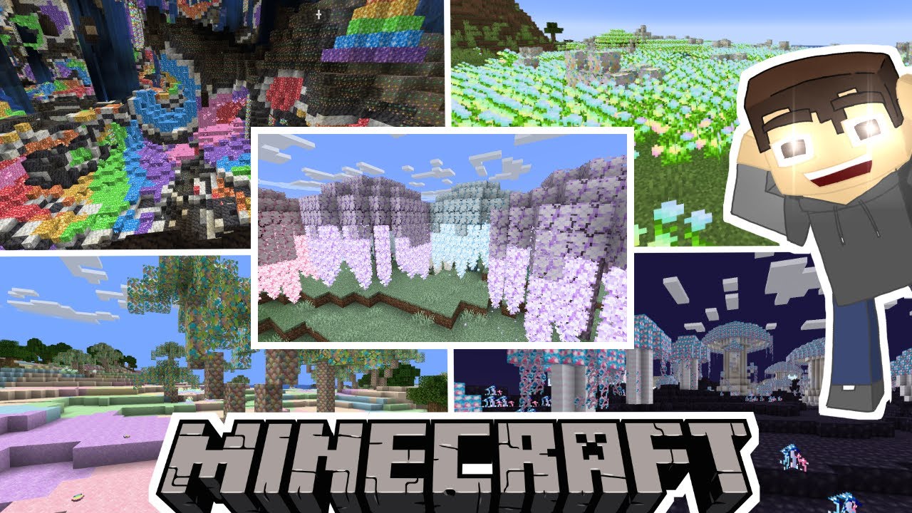 Moon's Magical Biomes (Fantastic Biomes!!) Minecraft Mod Showcase