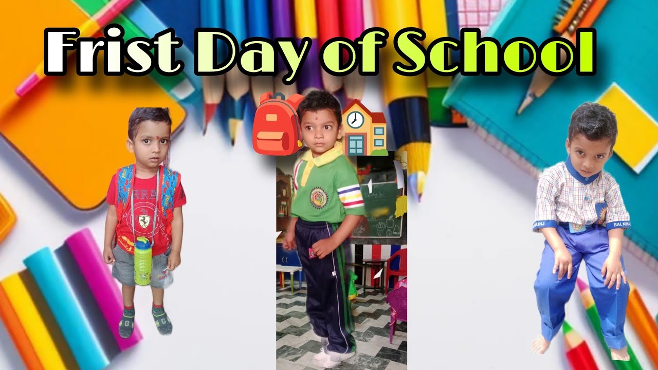 First Day Of School 🎒 My Son| School ka pehla din 😍| @100lidnehavlogs7 #cutebaby #firstdayofschool