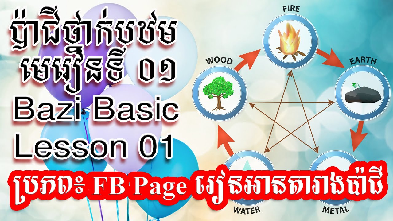 Bazi Basic Lesson 01 - ប៉ាជីថ្នាក់បឋម មេរៀន​ទី ០១