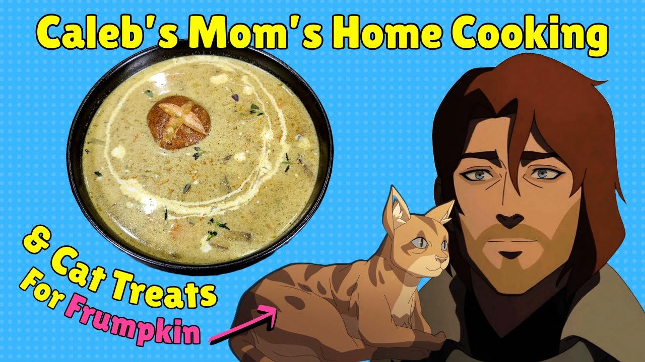 Home Cooking That Will Comfort Even The Saddest Wizard | BONUS RECIPE: CAT TREATS!!