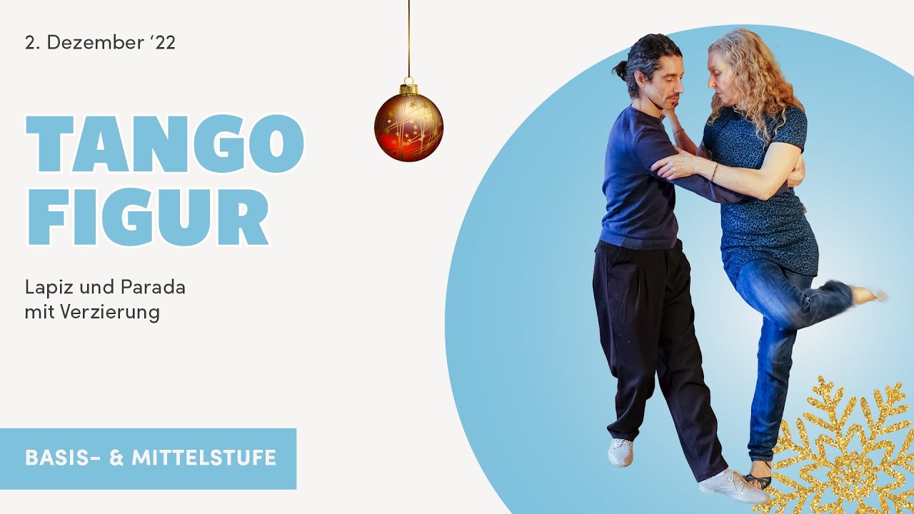 Lapiz + Parada + Verzierung | Tango Argentino Schritte | Nou Tango Berlin