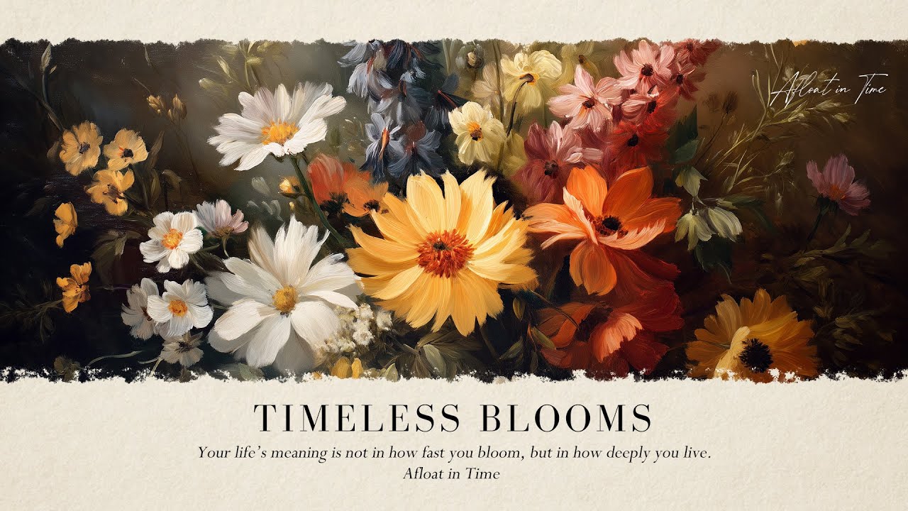 🌼 Timeless Blooms | Peaceful Piano Music for Relaxation, Focus, Reading, Study & Inner Calm