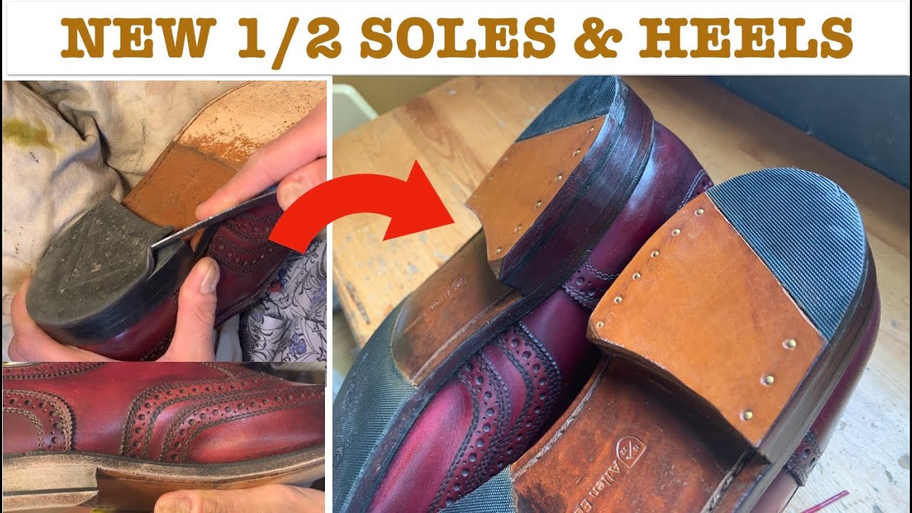 New Half-Soles & Heels on my Allen Edmonds McAllisters