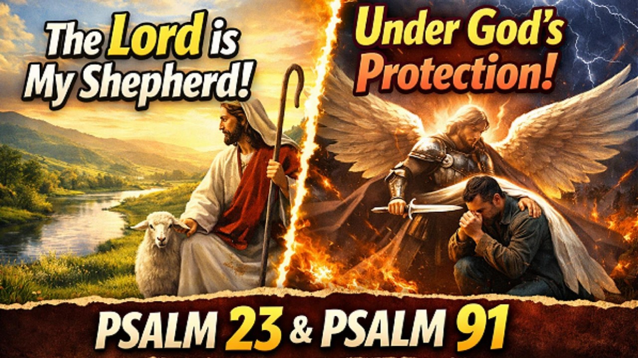 Powerful Night Prayer with Psalm 23 & 91 | Protection, Peace and God’s Presence