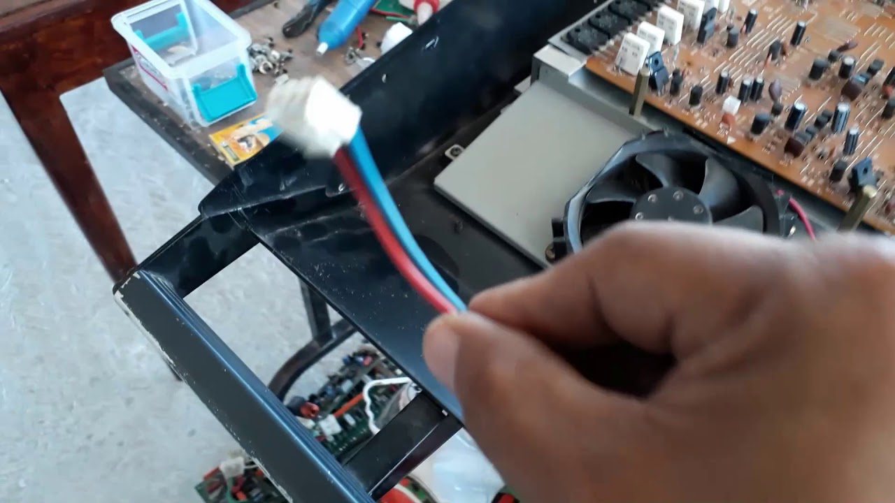 Reparacion Mezcladora Yamaha EMX 5000, falla de modulo de salida, aparentaba ser falla de fuente