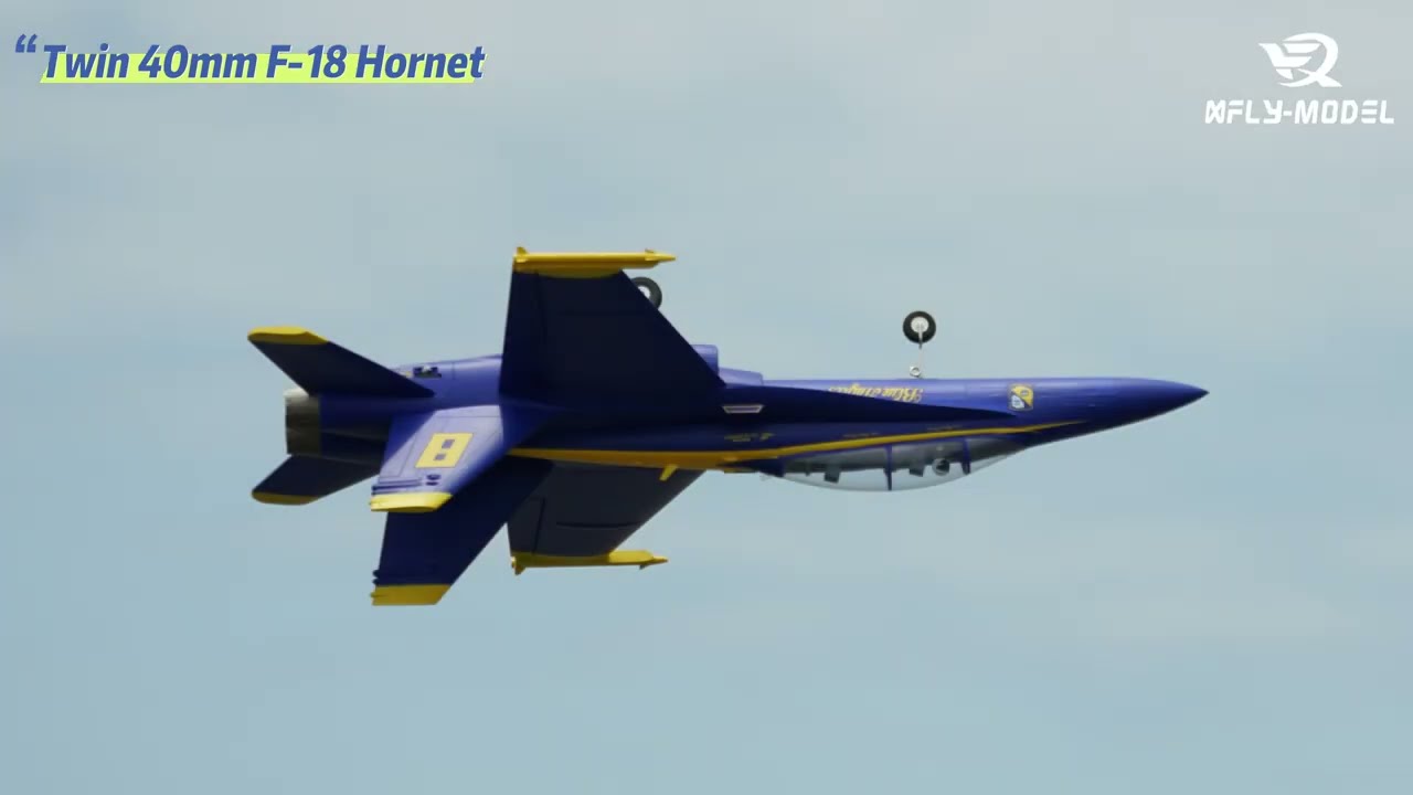 Turbines RC presents XFly F-18 EDF Jet