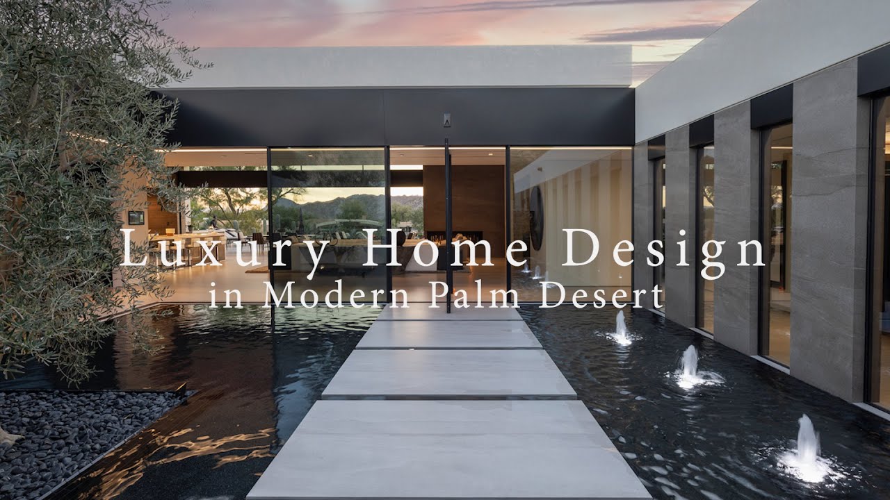 Luxury Home Design in Modern Palm Desert 
