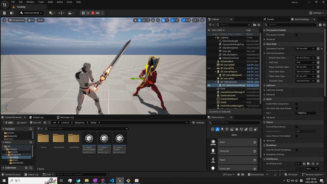 [Dev Log #12] Set up Enemy and AttributeSet