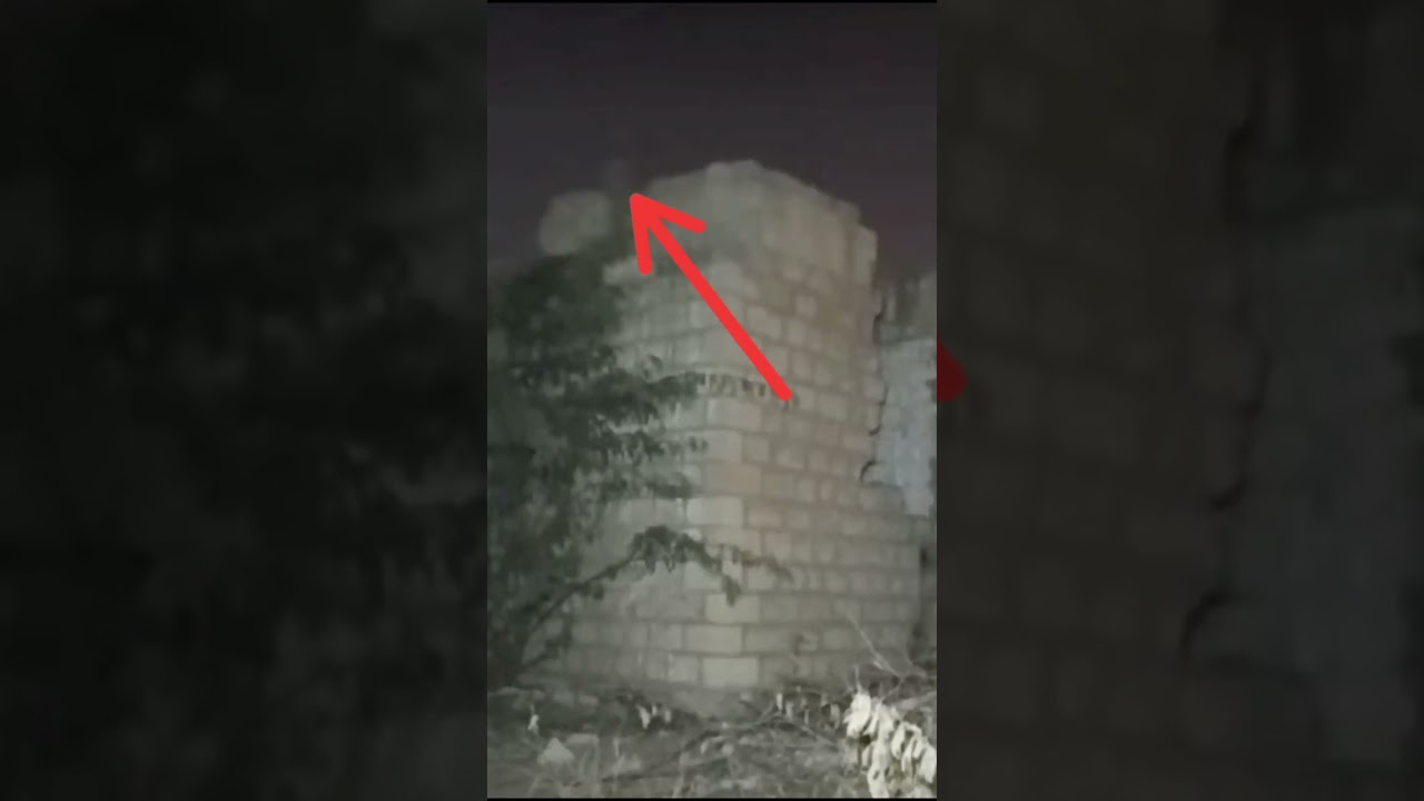 Real jinnat capture Most haunted ground😳Good Ali jan bhai #shortsvideo #ghost #jinnattack