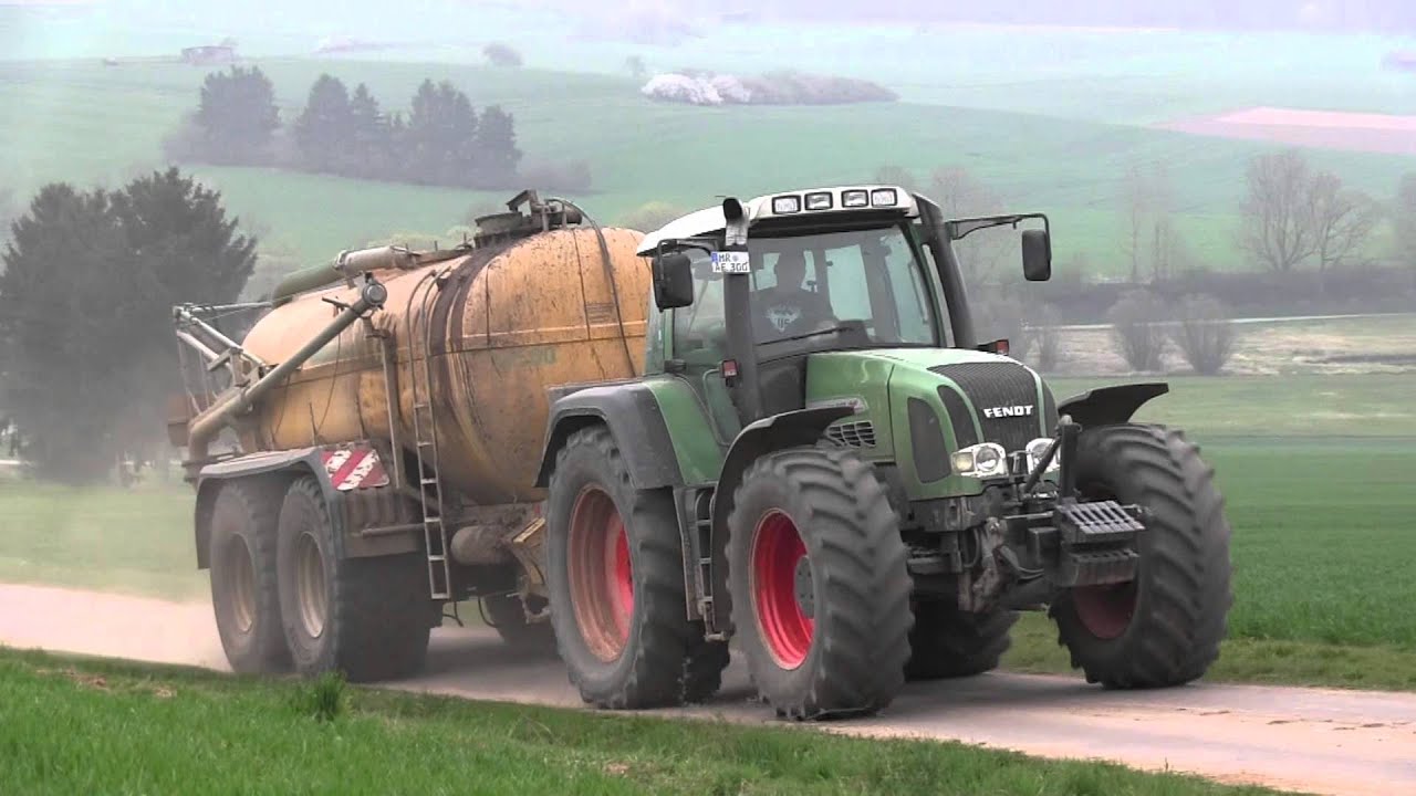 Doppstadt Trac 160  mit Kerner grubber & Fendt 920 mit 19500 Zunhammer fass [HD]