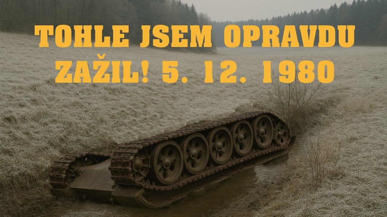 Tank T54A jako rakev pro vojáky! Svědectví o skutečném boji o život tankové posádky ČSLA 5. 12. 1980