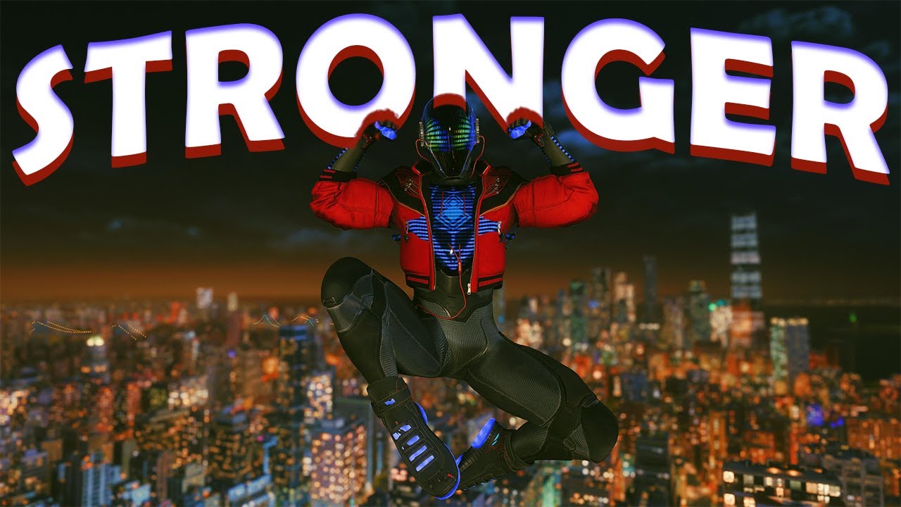 Stronger Kanye West | ULTIMATE MUSIC Web Swinging Marvel's Spider-Man 2
